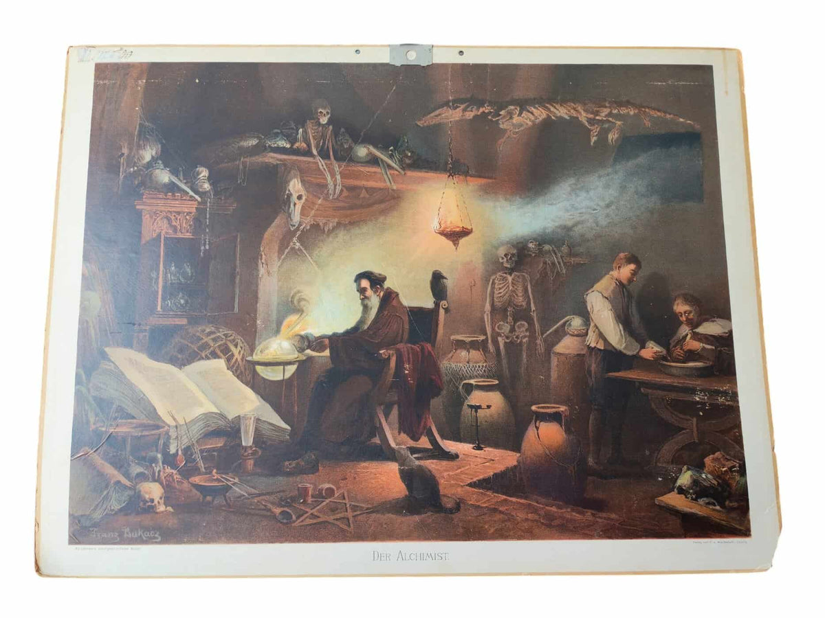 Der Alchimist pahvitaulu