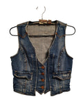 MNGjeans farkkuliivi S