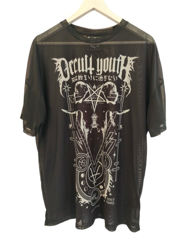 Killstar mesh-paita kuvalla M (3530)