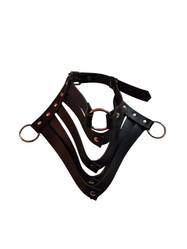 Musta leveä choker (3910) - Image 4