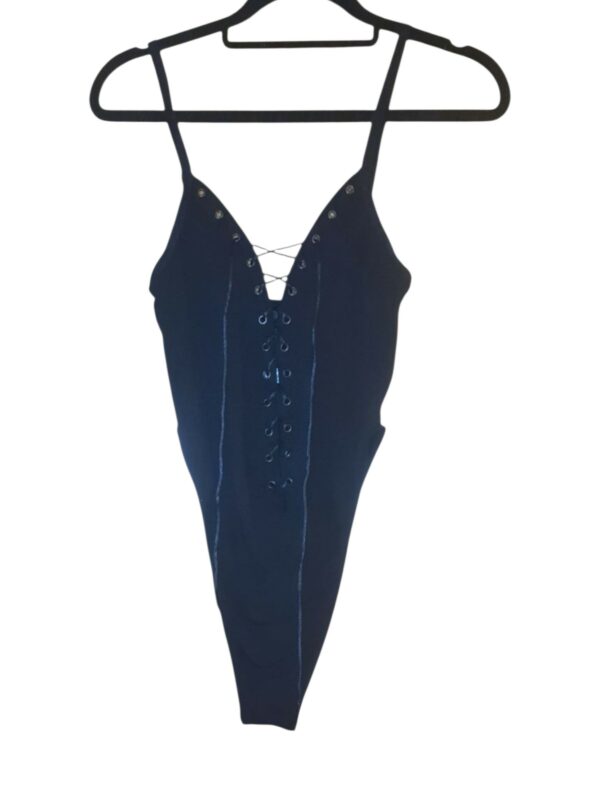 DollsKill musta nyöritetty body S (3952)