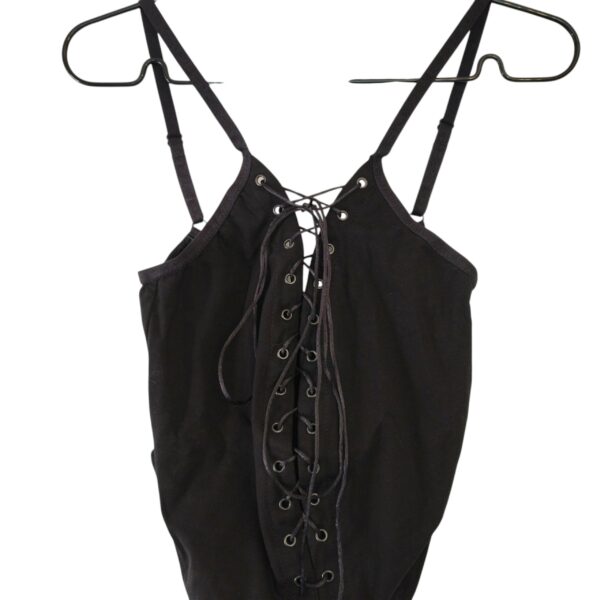 DollsKill musta nyöritetty body S (3952) - Image 3