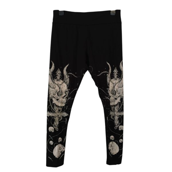 Killstar pääkallolegginsit 2XL (3942) 