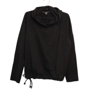 Ommellinen musta huppari M/L (3979)