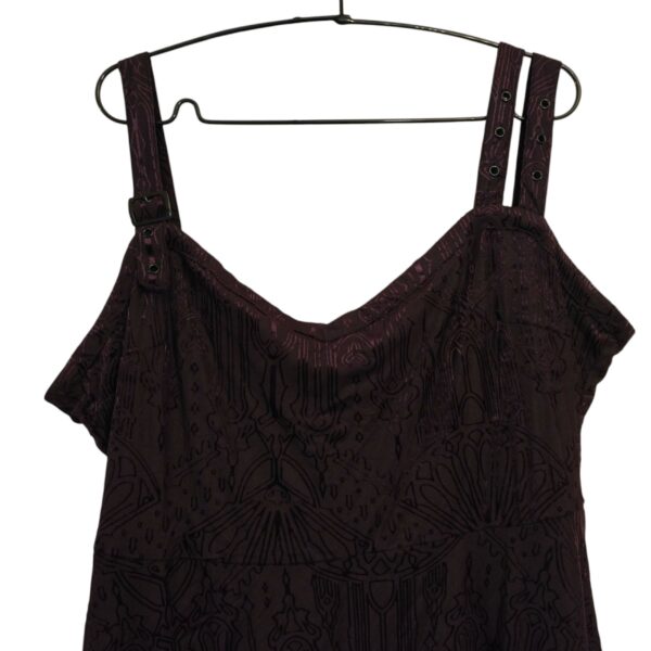 Killstar tummanlila mekko 2XL (4001) - Image 2