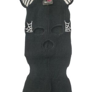 TooFast musta balaclava korvin (4546)