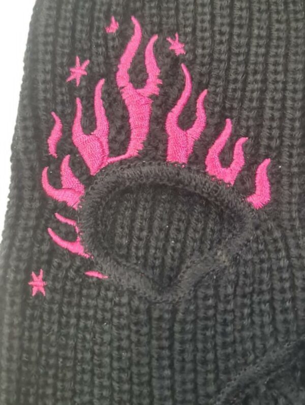 TooFast musta-pinkki balaclava (4548) - Image 2