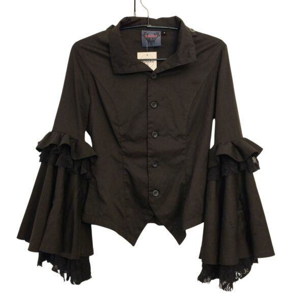 Raven musta paita S (4335)