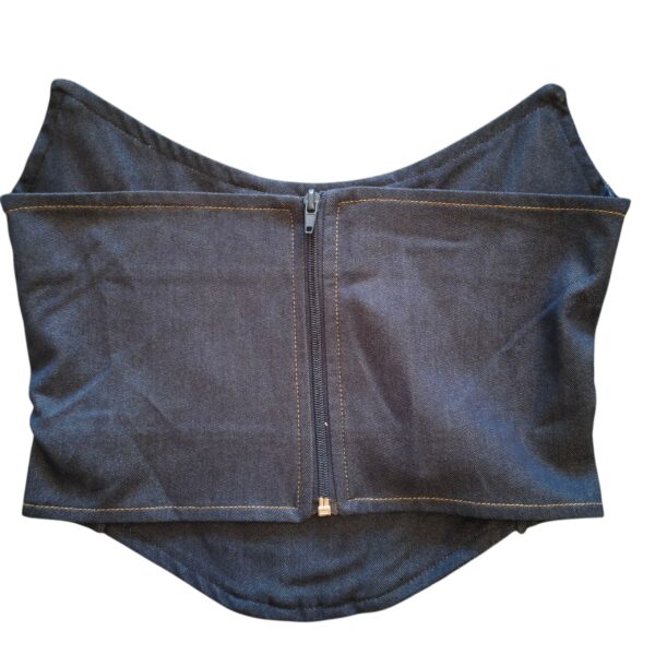 Denim korsettitoppi (useita kokoja) - Image 2