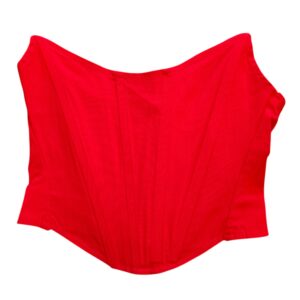 Punainen korsettitoppi (useita kokoja)