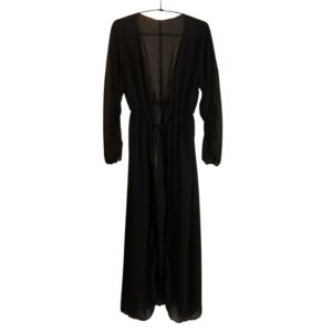 Musta mesh-takki L (4644)