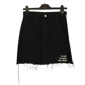 Trashure musta printtihame 36