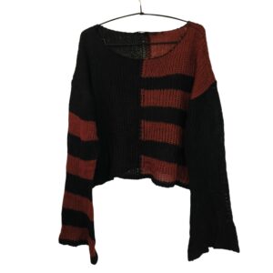 Killstar puna-musta neule 2XL