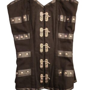 Burleska musta korsetti 22" (4743)