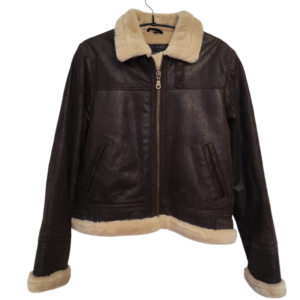 Saki ruskea lentäjäntakki 40