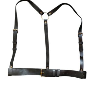 Yläosan tekonahkainen harness