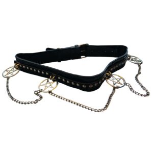 Killstar pvc-vyö ketjuin